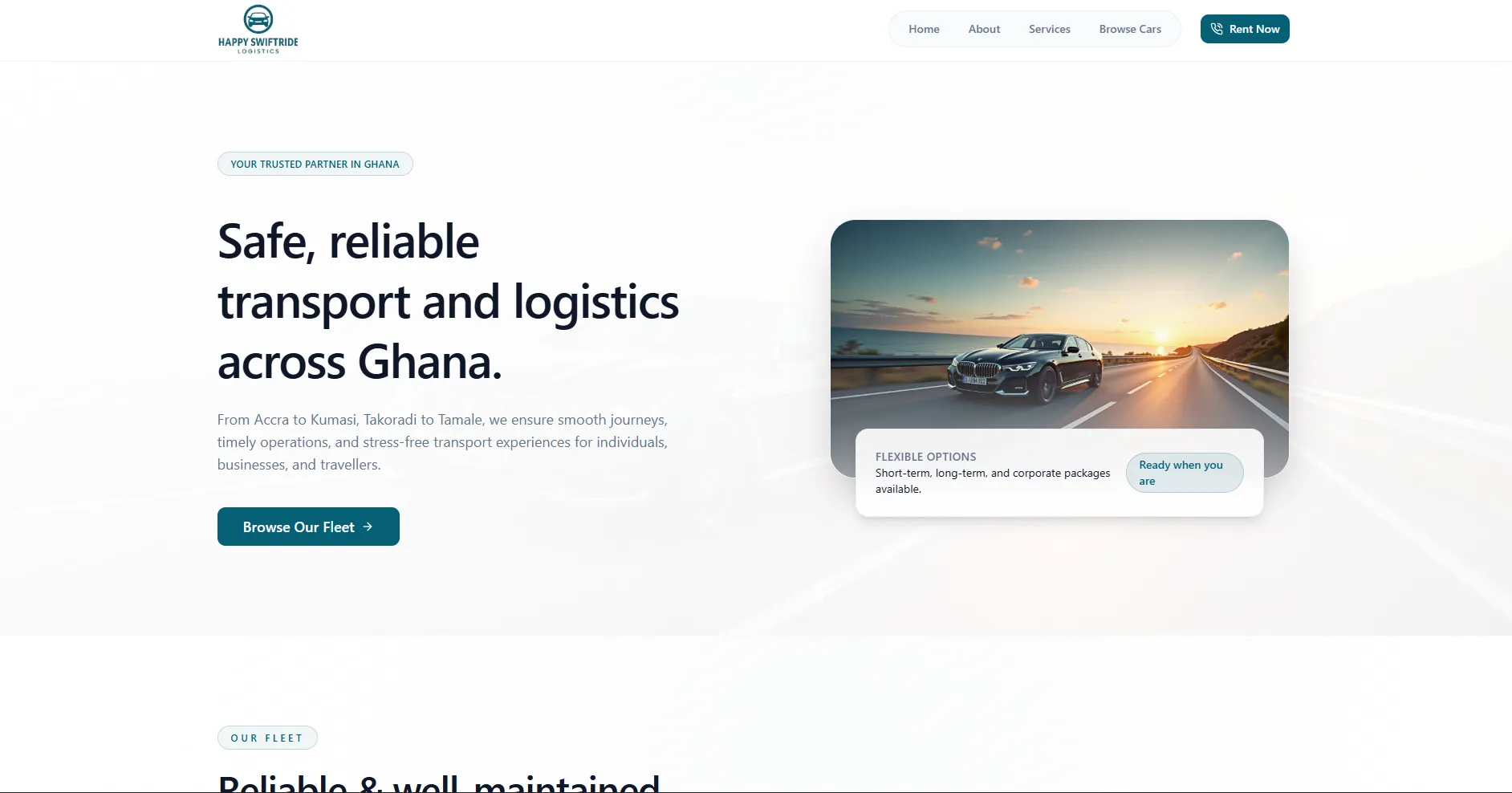 Happy Swift Ride Logistics